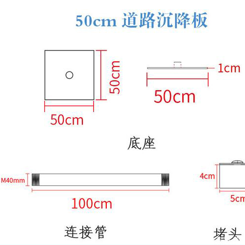 汕尾沉降板规格型号如何选择？